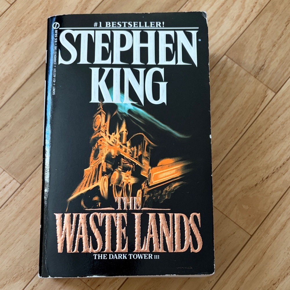 Stephen King 'The Waste Lands' Book